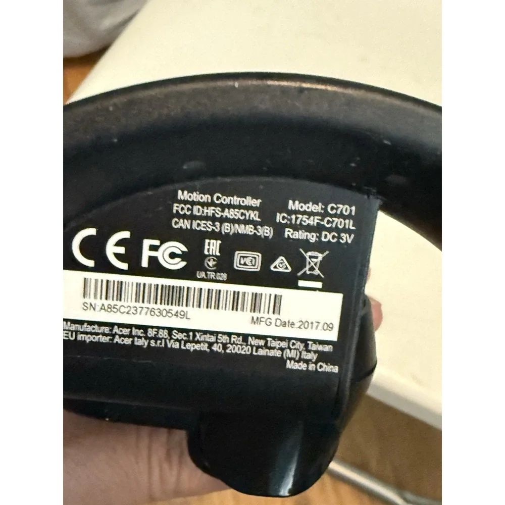 Acer‎ C701 Windows Mixed Reality Motion Controller No Headset